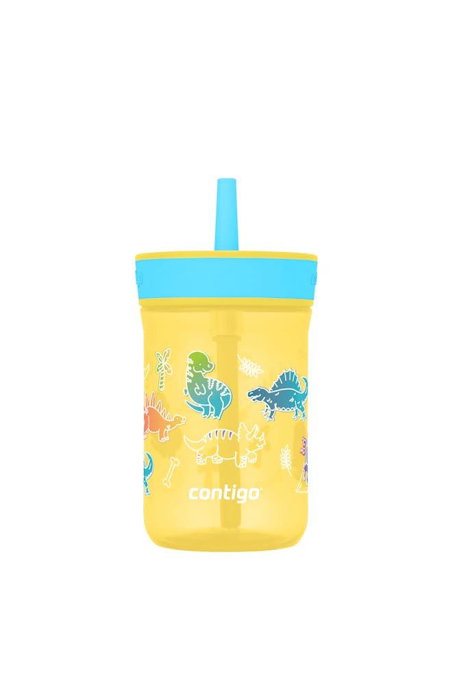 Kids’ Leighton Straw Tumbler with Spill-Proof Leak-Proof Lid, 14oz Y0