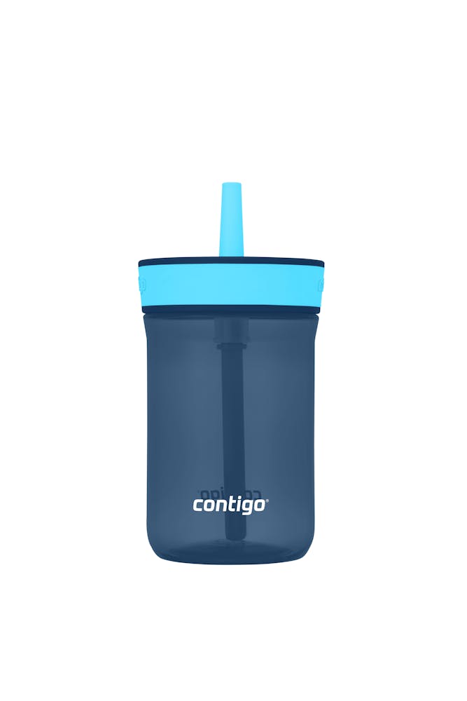 Kids’ Leighton Straw Tumbler with Spill-Proof Leak-Proof Lid, 14oz Y0