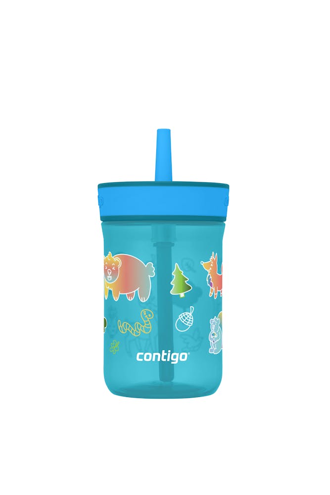 Kids’ Leighton Straw Tumbler with Spill-Proof Leak-Proof Lid, 14oz Y0