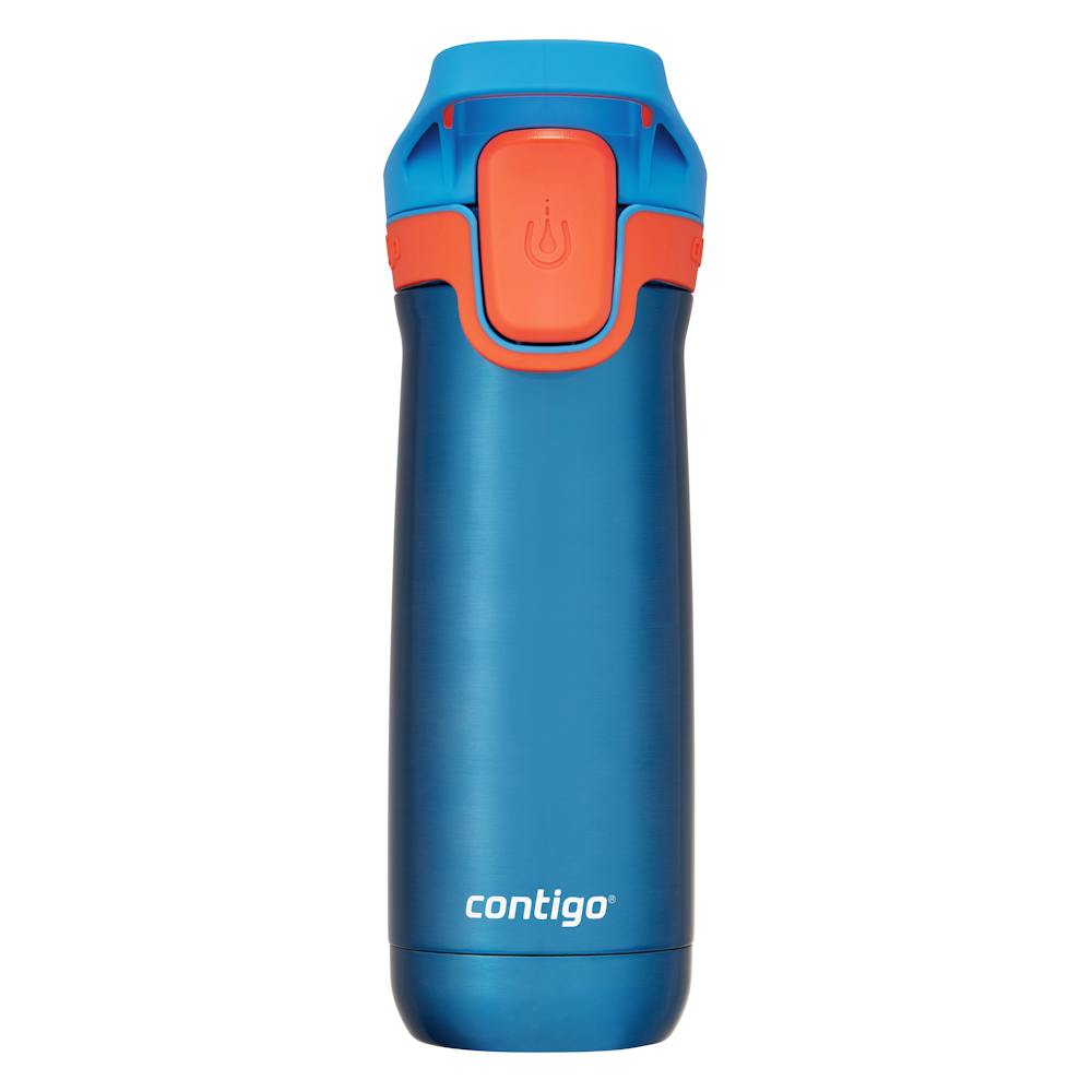 Kids’ Casey Stainless Steel Water Bottle with Spill-Proof Leak-Proof Lid, 13oz X6