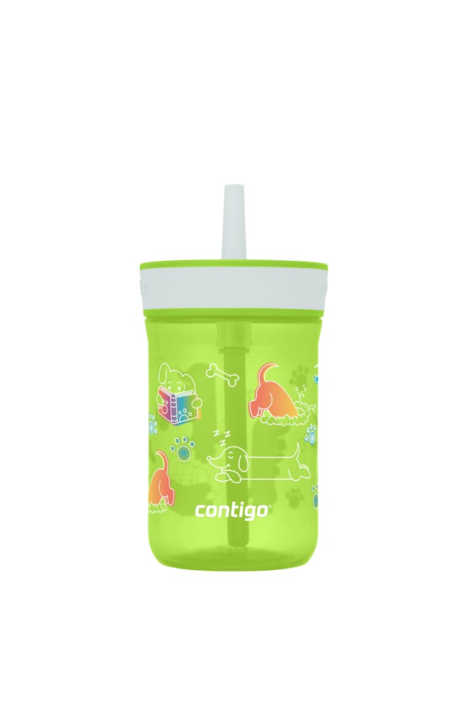 Kids’ Leighton Straw Tumbler with Spill-Proof Leak-Proof Lid, 14oz Y0