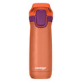 Kids’ Casey Stainless Steel Water Bottle with Spill-Proof Leak-Proof Lid, 13oz X6