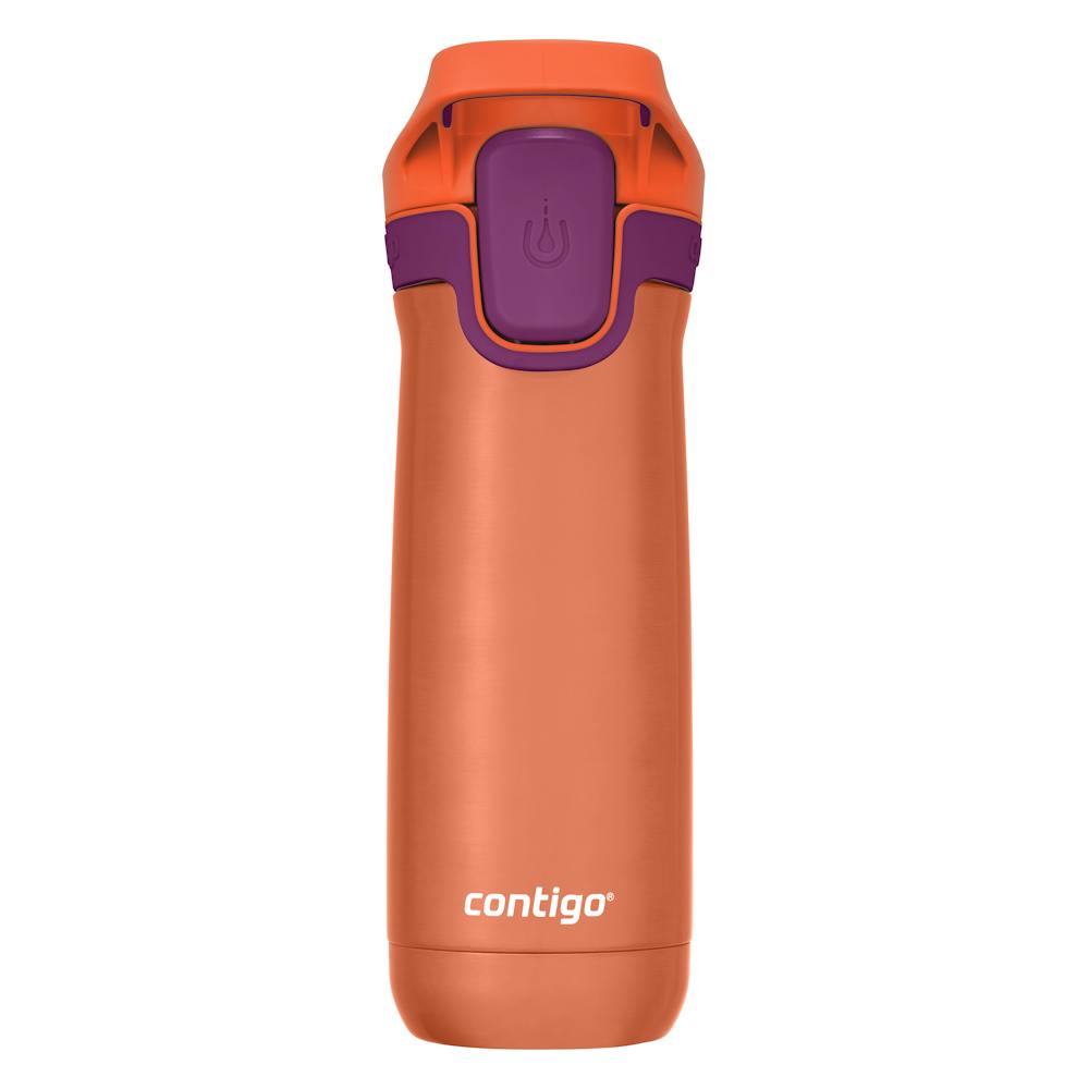 Kids’ Casey Stainless Steel Water Bottle with Spill-Proof Leak-Proof Lid, 13oz X6